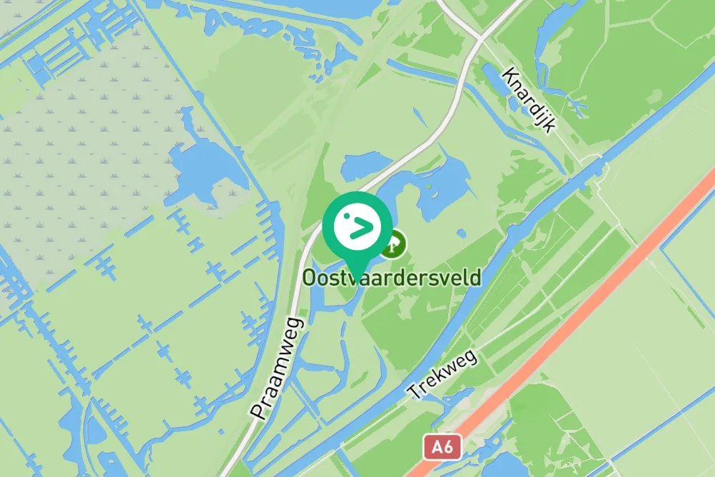 Map view of Zeearend observation