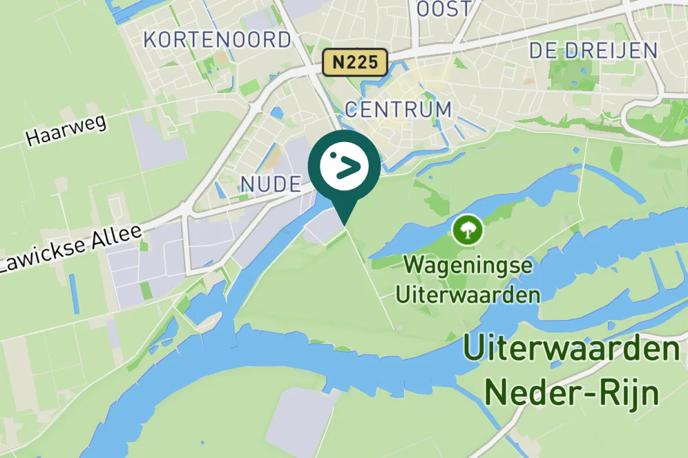 Gespotte Ooievaar
