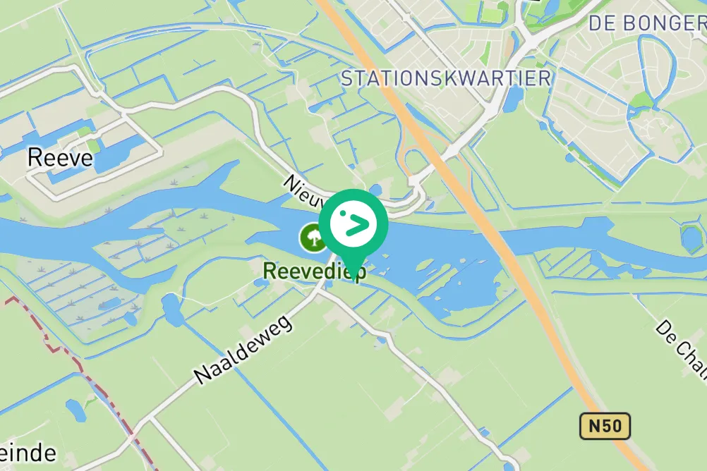 Map view of Goudplevier observation