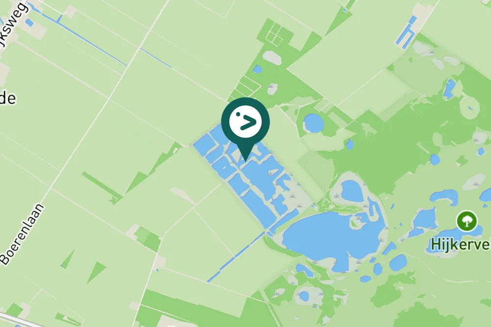 Gespotte Blauwe reiger