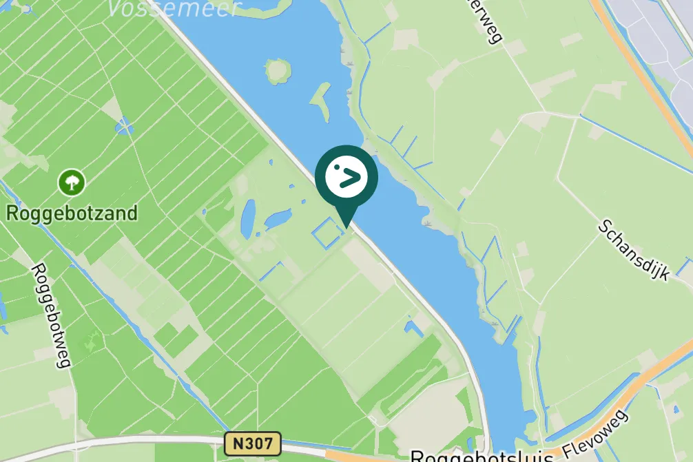 Gespotte Blauwe reiger