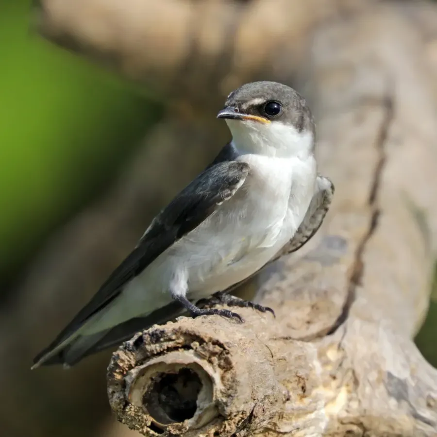 File:Mangrove swallow (Tachycineta albilinea) immature.jpg