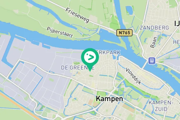 Map view of IJsvogel observation
