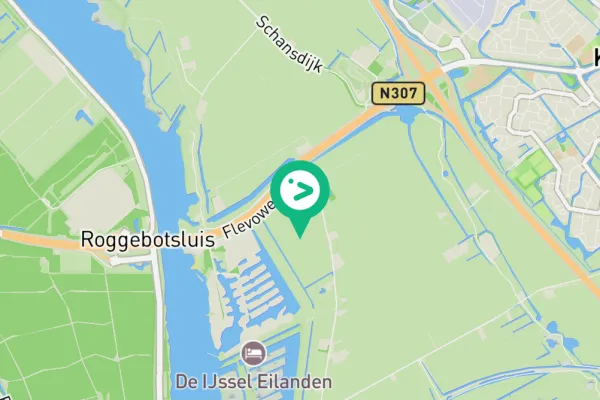 Gespotte Ooievaar