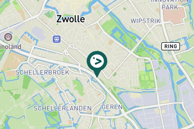 Gespotte Groene specht