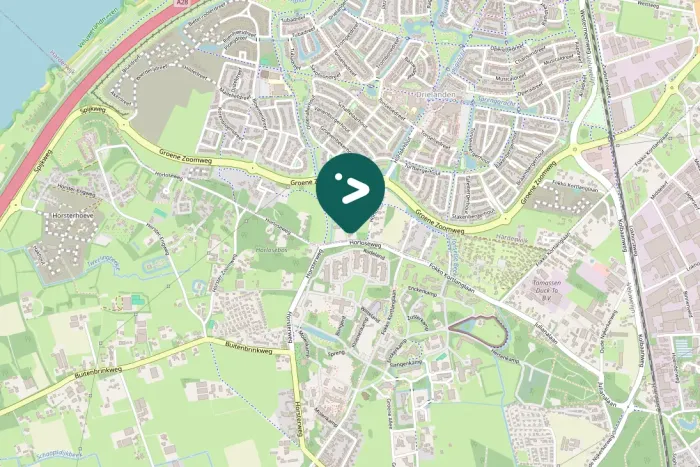 Gespotte Groene specht