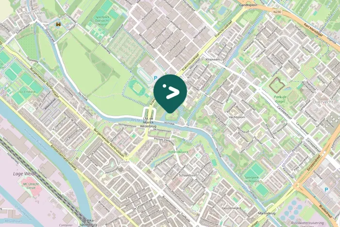 Gespotte Groene specht