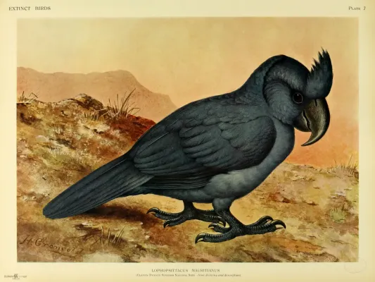 File:Extinct-Birds-1907 P7 Lophopsittacus mauritianus 0295 3520x2640px 98pz.jpg