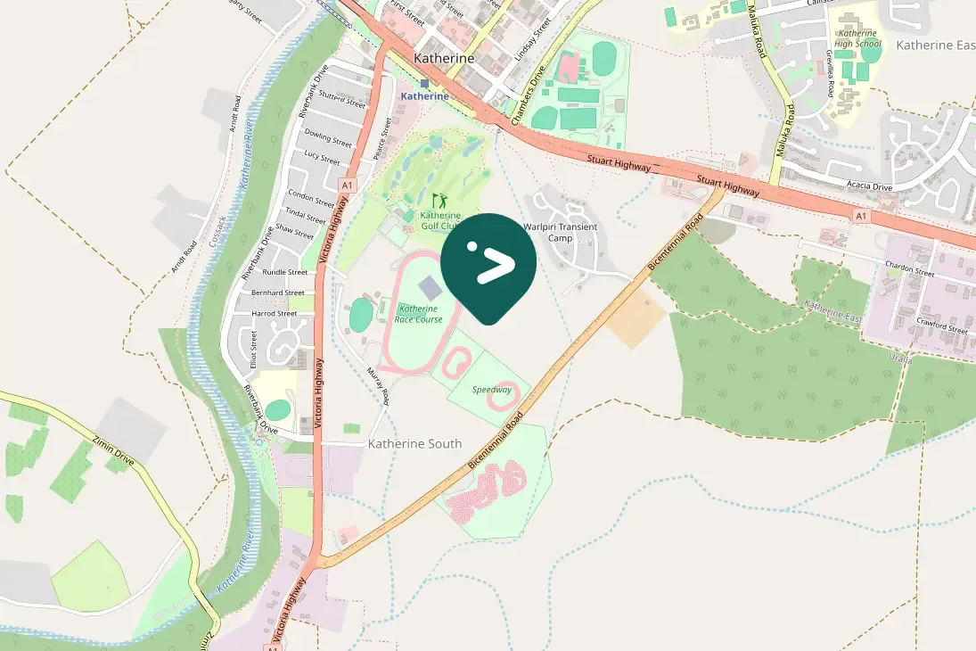 Gespotte Australische trap