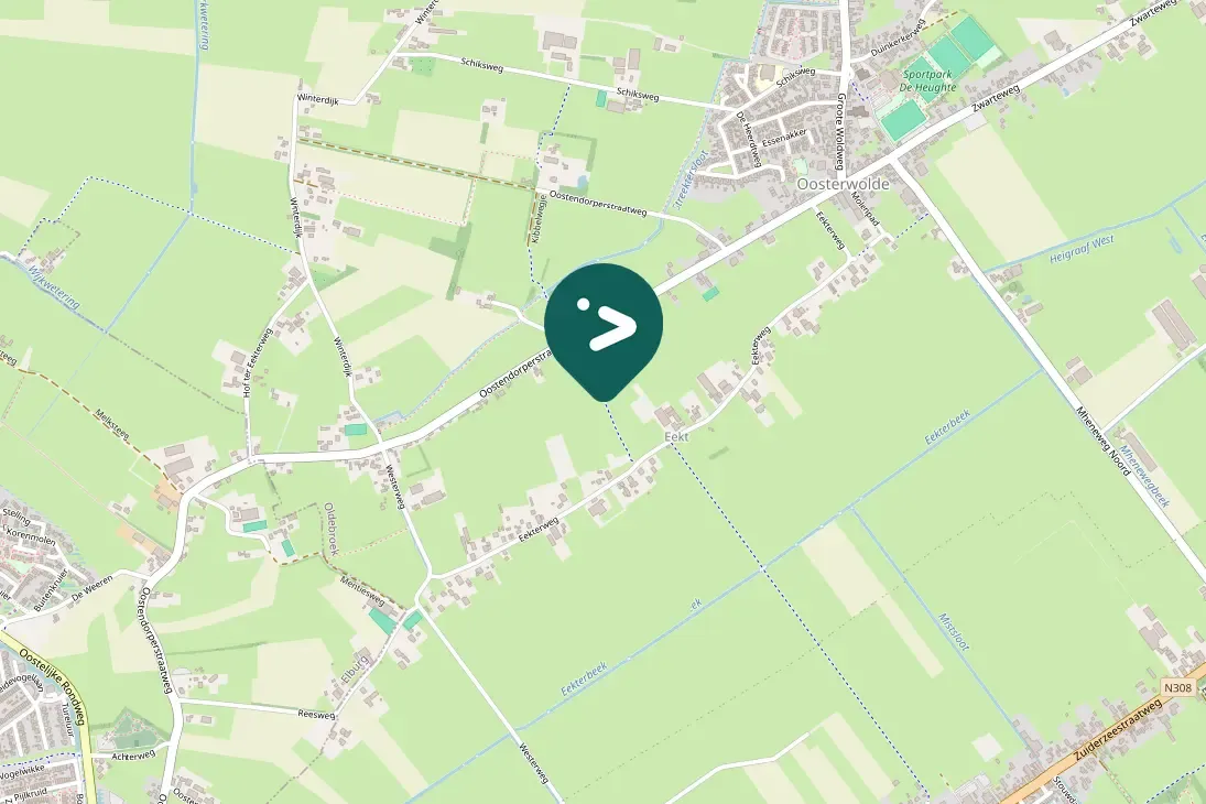 Gespotte Groene specht