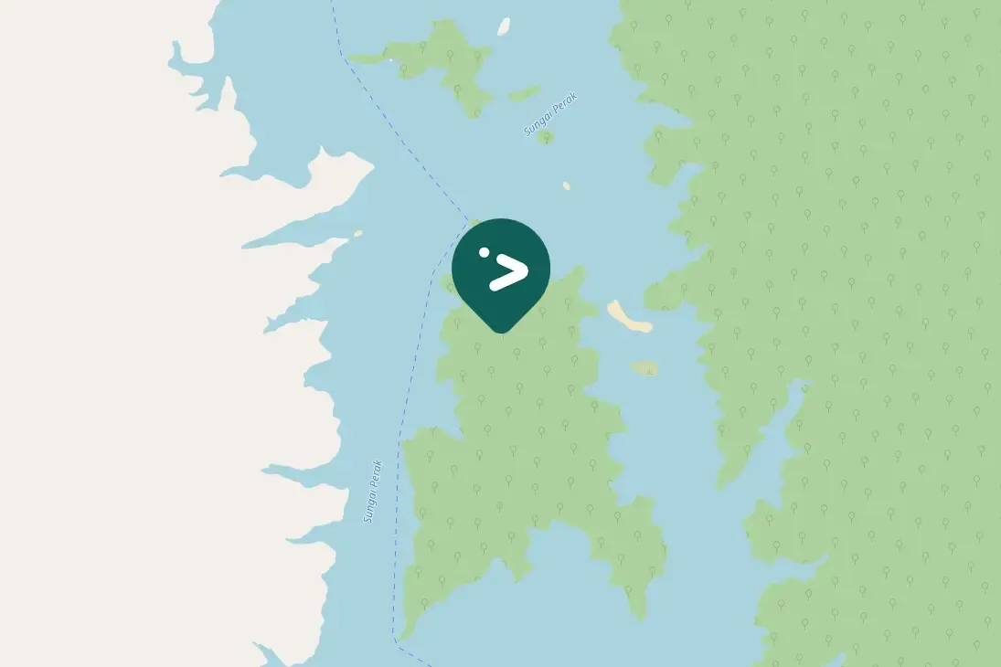 Gespotte Zwartoorbaardvogel