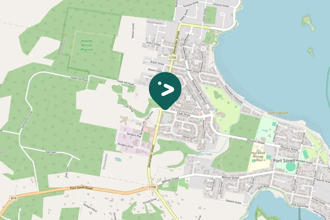 Gespotte Australische rupsvogel