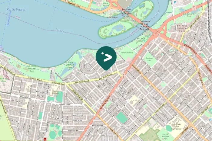 Gespotte Australische slijkekster