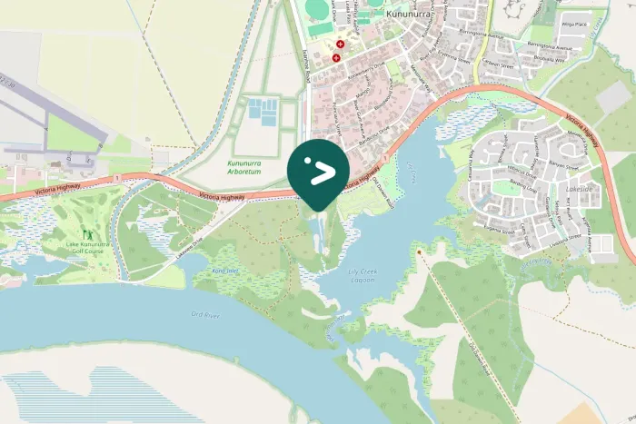 Gespotte Grote geelkuifkaketoe