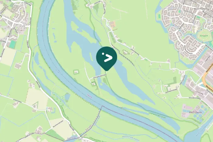 Gespotte Blauwe reiger